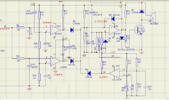 Protection part circuit