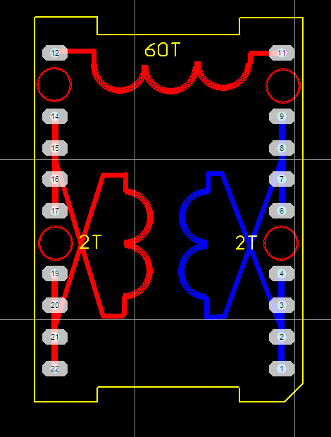 600 watt inverter pure sine wave winding preparation figure